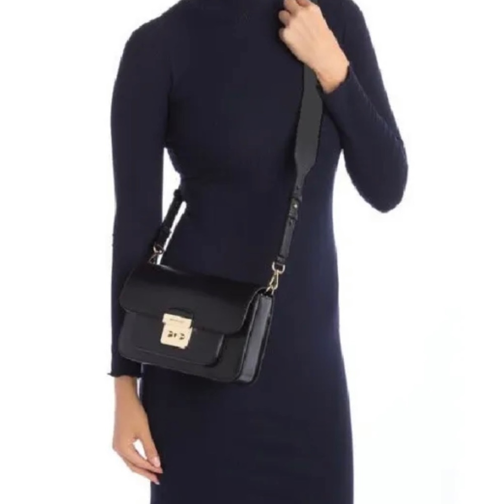 Michael Kors Sloan Editor Leather Shoulder Bag
